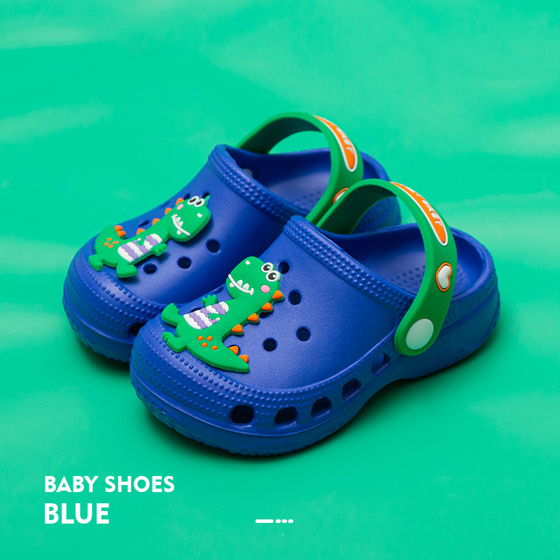Кроксы детские Cartoon blue фото 1