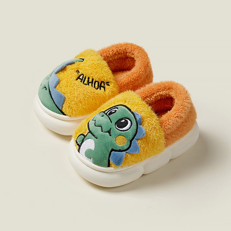 Теплі тапки Dragon yelow фото 1