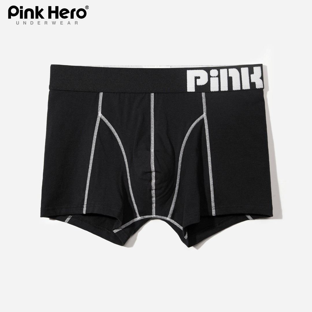 Мужские  боксеры Pink Hero NEW чёрный фото 1