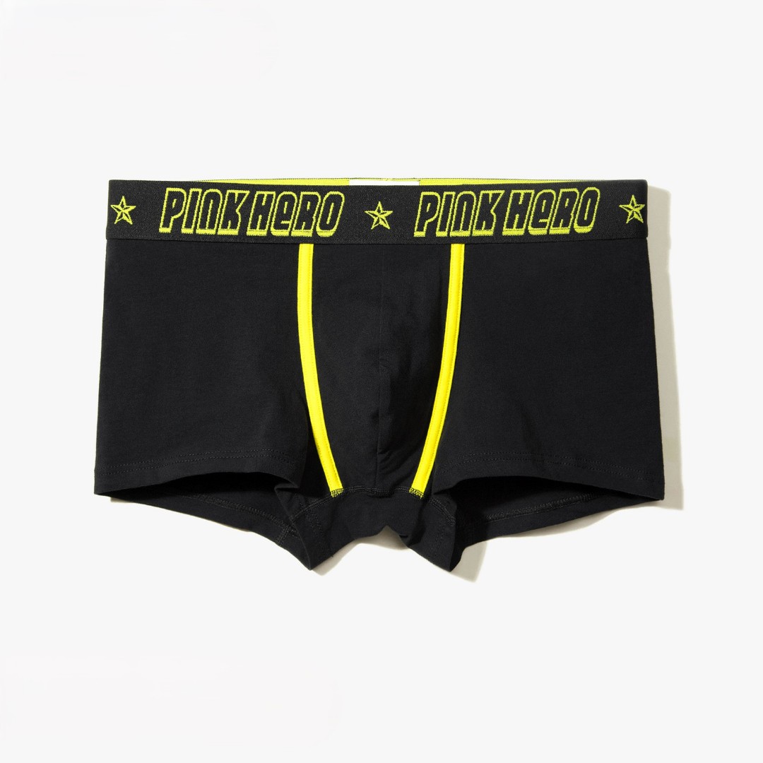 Мужские  боксеры Pink Hero PH New black фото 1