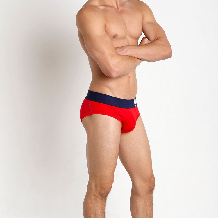 Мужские трусы брифы Pink Hero Atlas красный фото 2