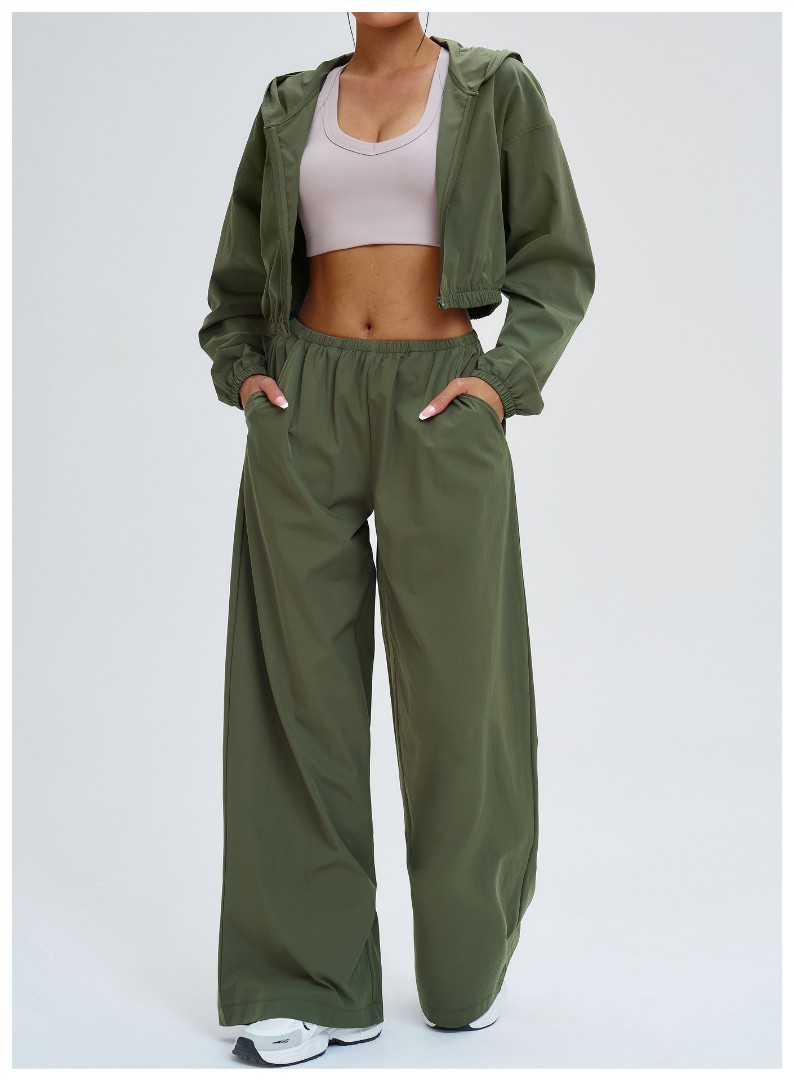 Спортивный комплект штаны+мастерка Style khaki фото 3