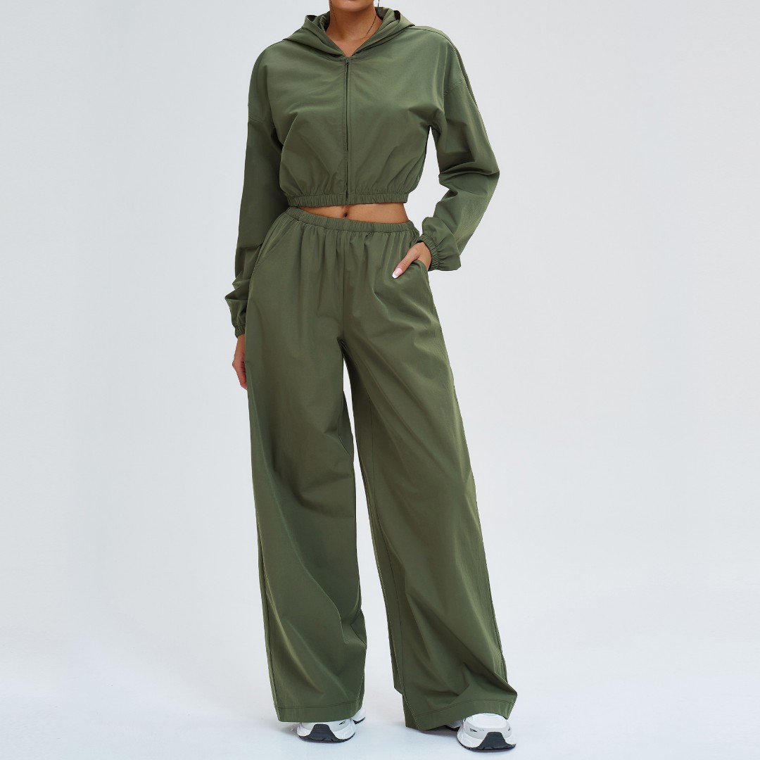 Спортивный комплект штаны+мастерка Style khaki фото 1