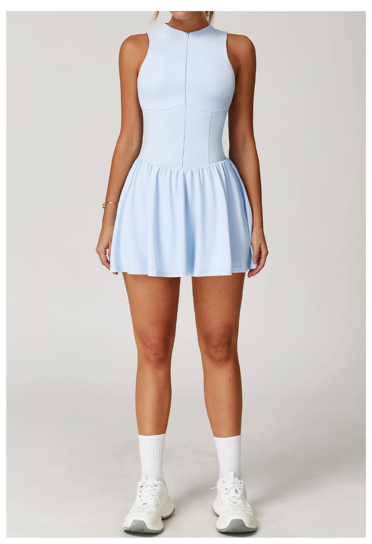 Спортивный комбинезон-платье light blue фото 2