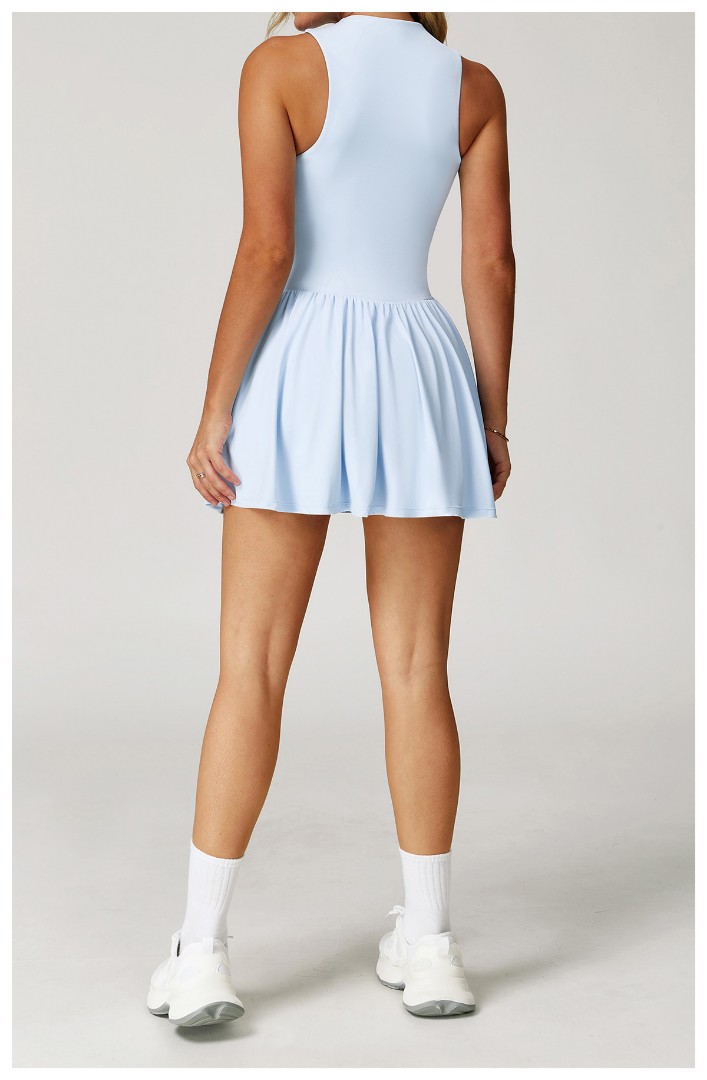 Спортивный комбинезон-платье light blue фото 3