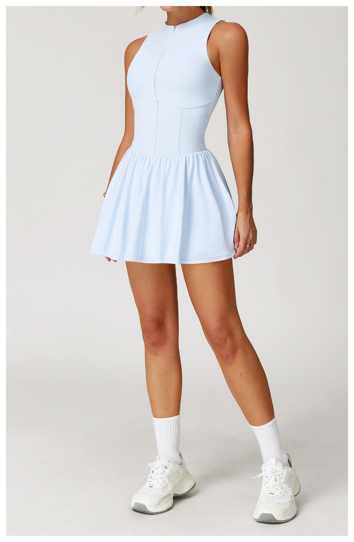 Спортивный комбинезон-платье light blue фото 4