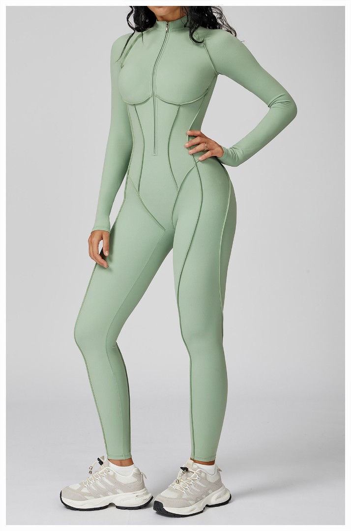 Спортивный комбинезон Nona soft olive фото 2