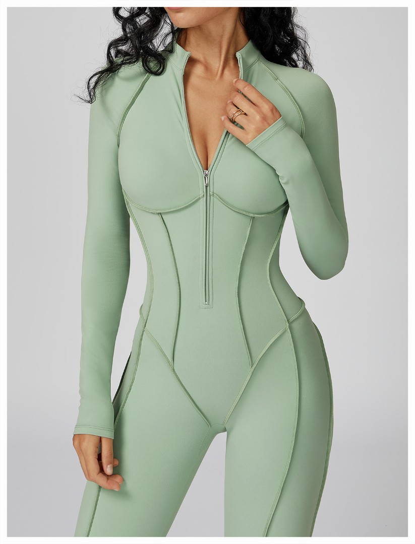 Спортивный комбинезон Nona soft olive фото 1