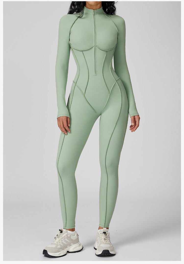 Спортивный комбинезон Nona soft olive фото 3