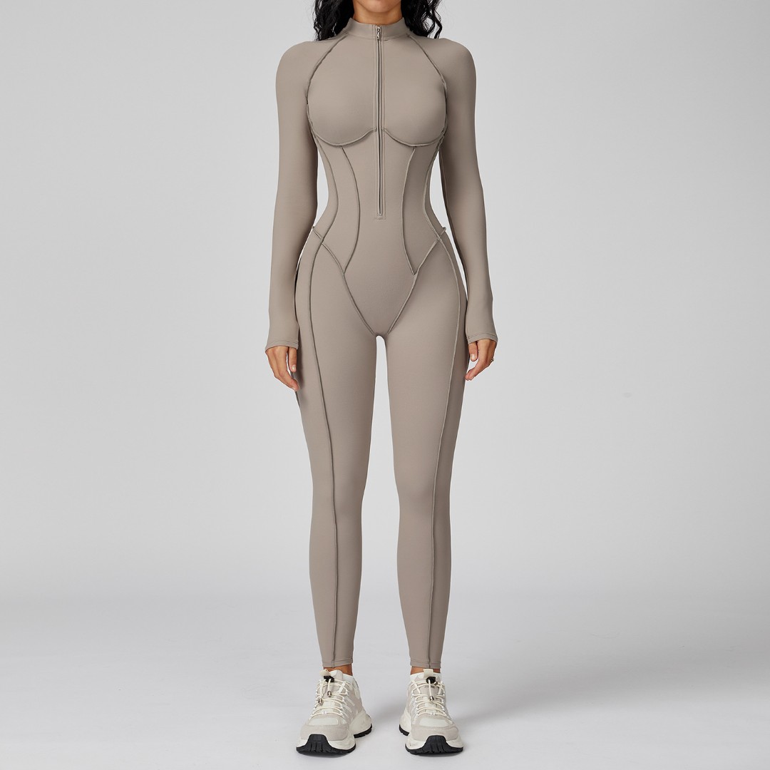 Спортивный комбинезон Nona taupe фото 5