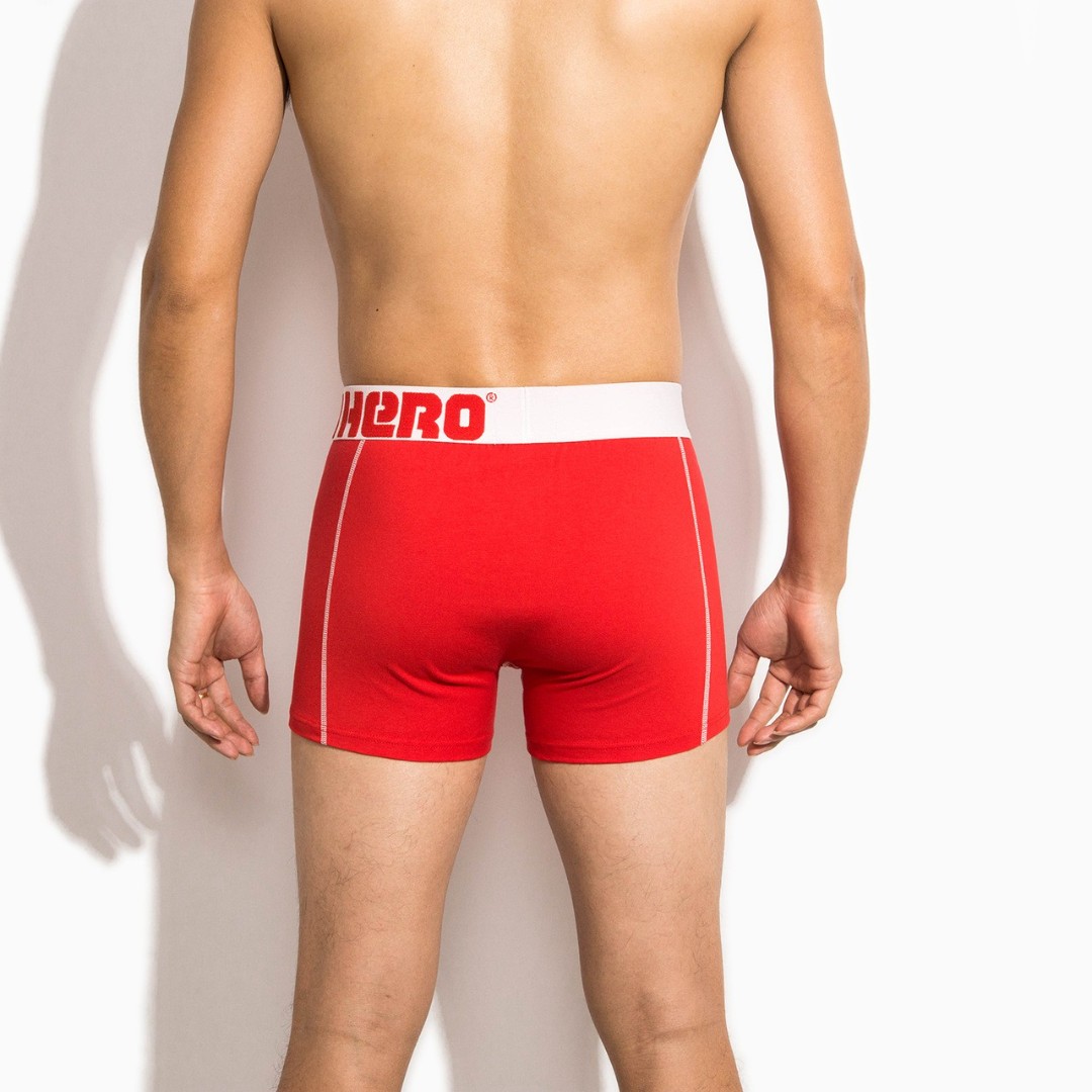 Мужские  боксеры Pink Hero NEW красный фото 3