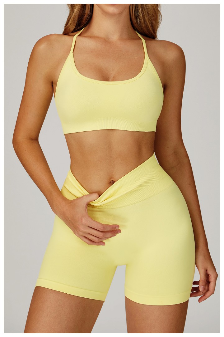 Спортивный топ Chamomile yellow фото 2
