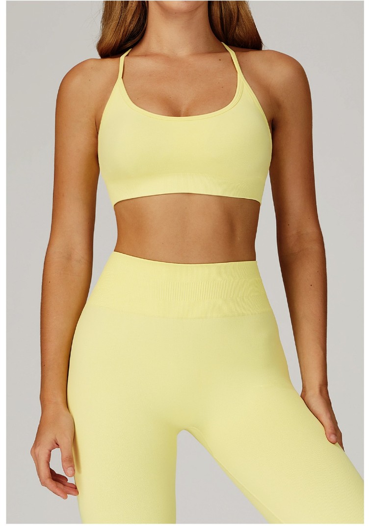 Спортивный топ Chamomile yellow фото 3