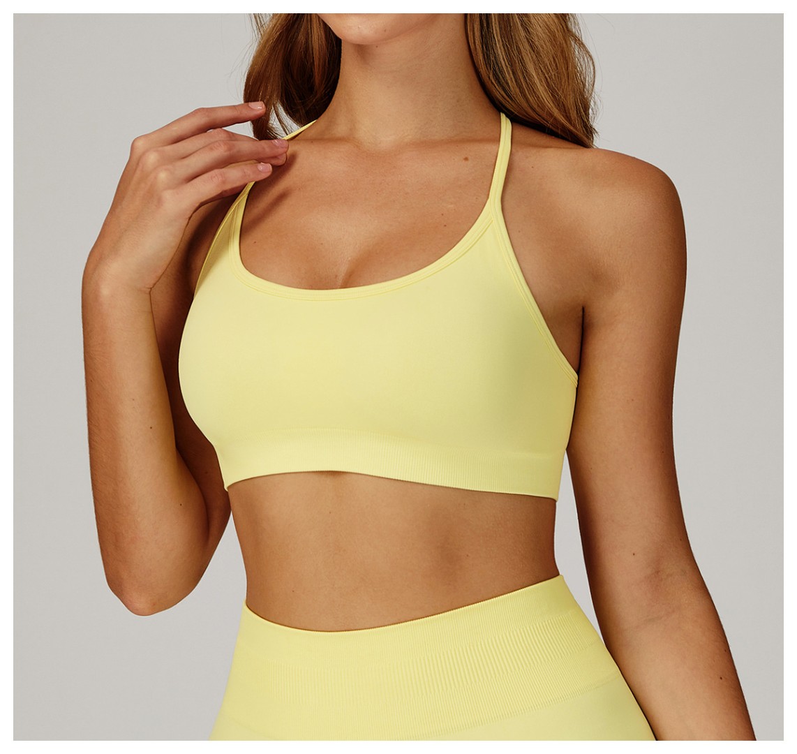 Спортивный топ Chamomile yellow фото 4