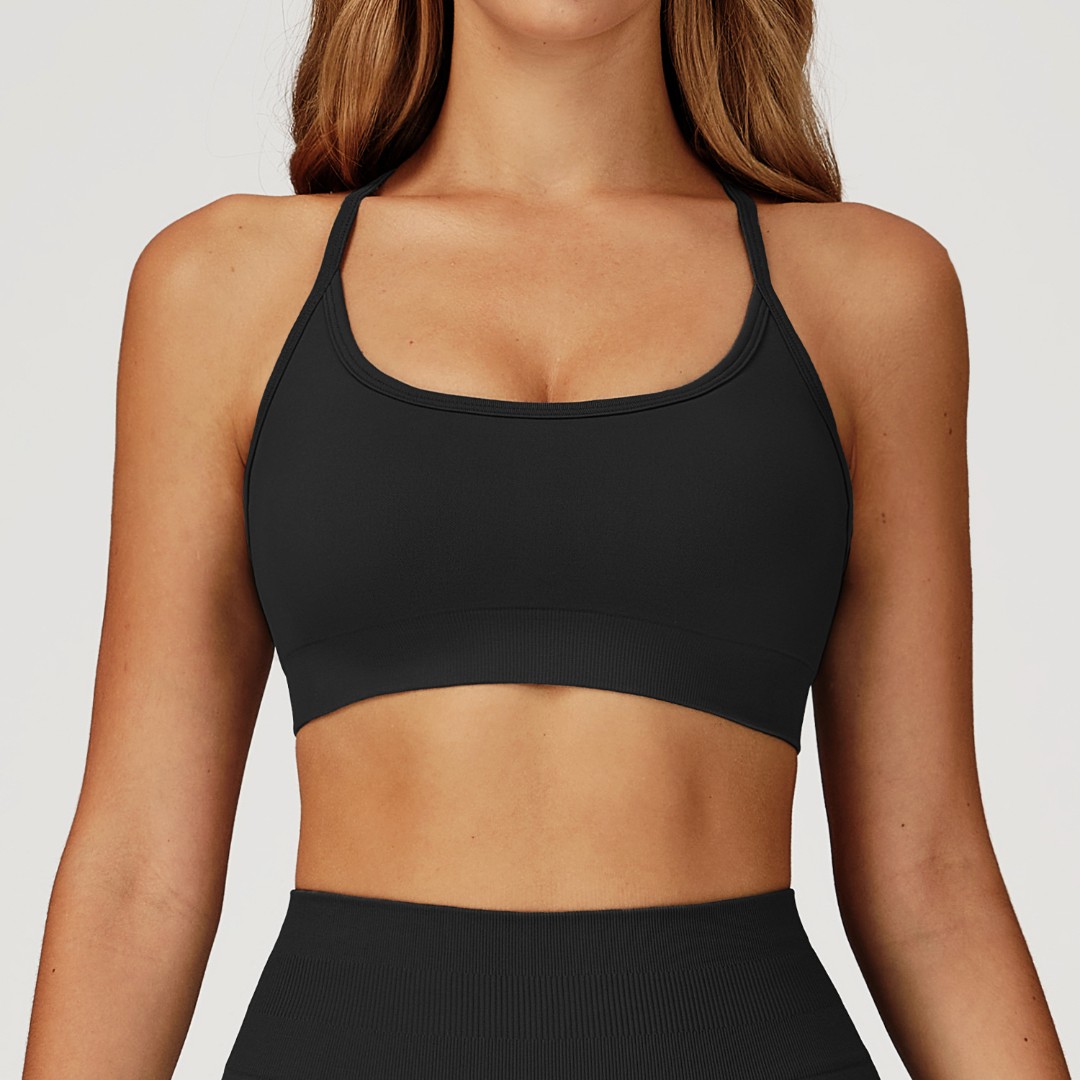 Спортивный топ Chamomile black фото 1
