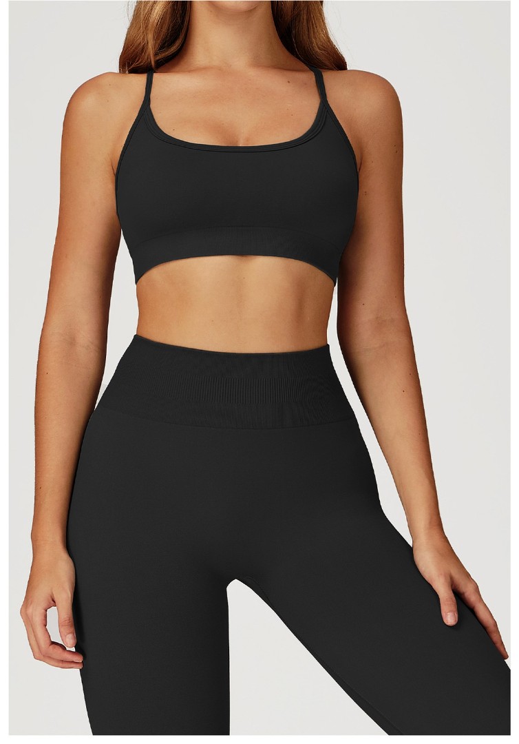 Спортивный топ Chamomile black фото 3