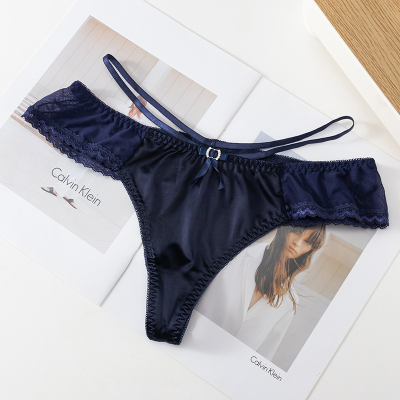 Стрінги Ilaria dark blue фото 1