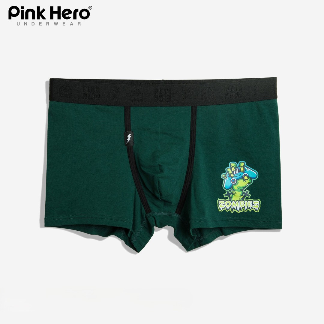 Мужские трусы боксеры Pink Hero Special  Zombie фото 2