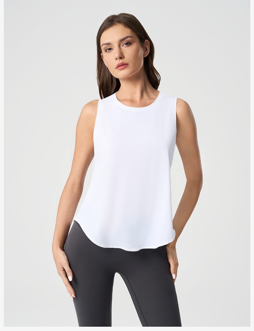 Спортивна майка Moccy white фото 6