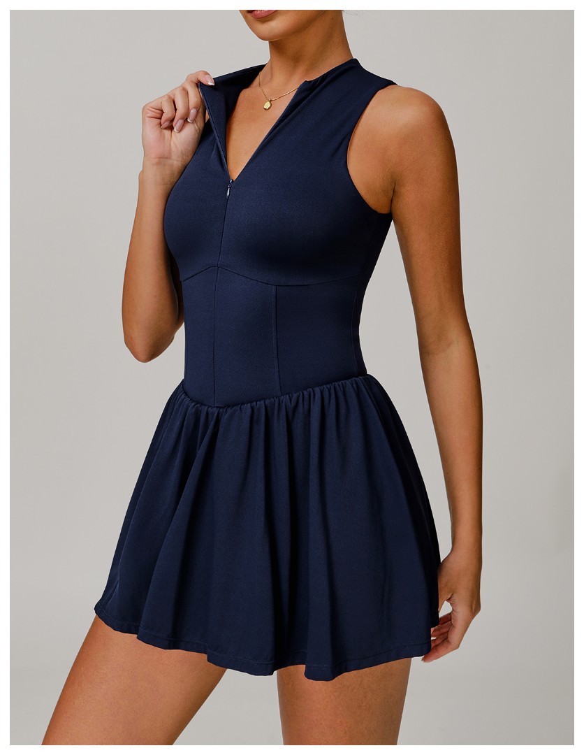 Спортивный комбинезон-платье Mel dark blue фото 3