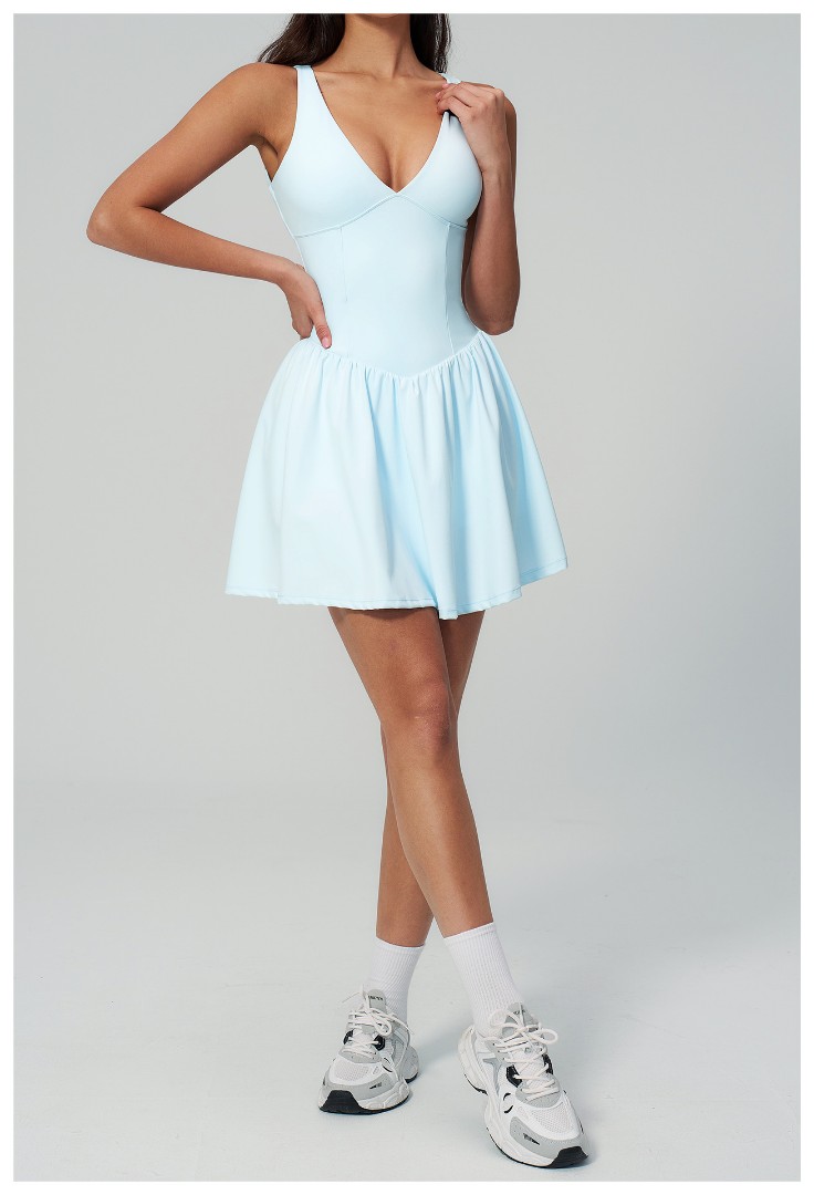 Спортивный комбинезон-платье Soft Blue фото 2