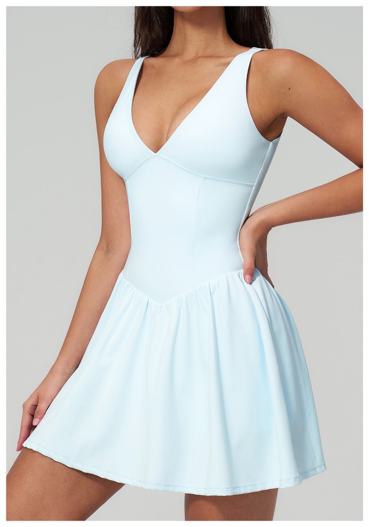 Спортивный комбинезон-платье Soft Blue фото 4