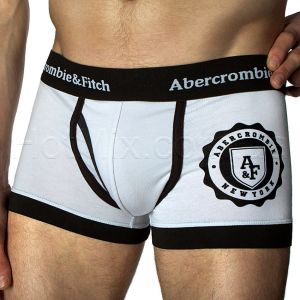 undefined Мужские трусы боксеры белые Abercrombie & Fitch New undefined
