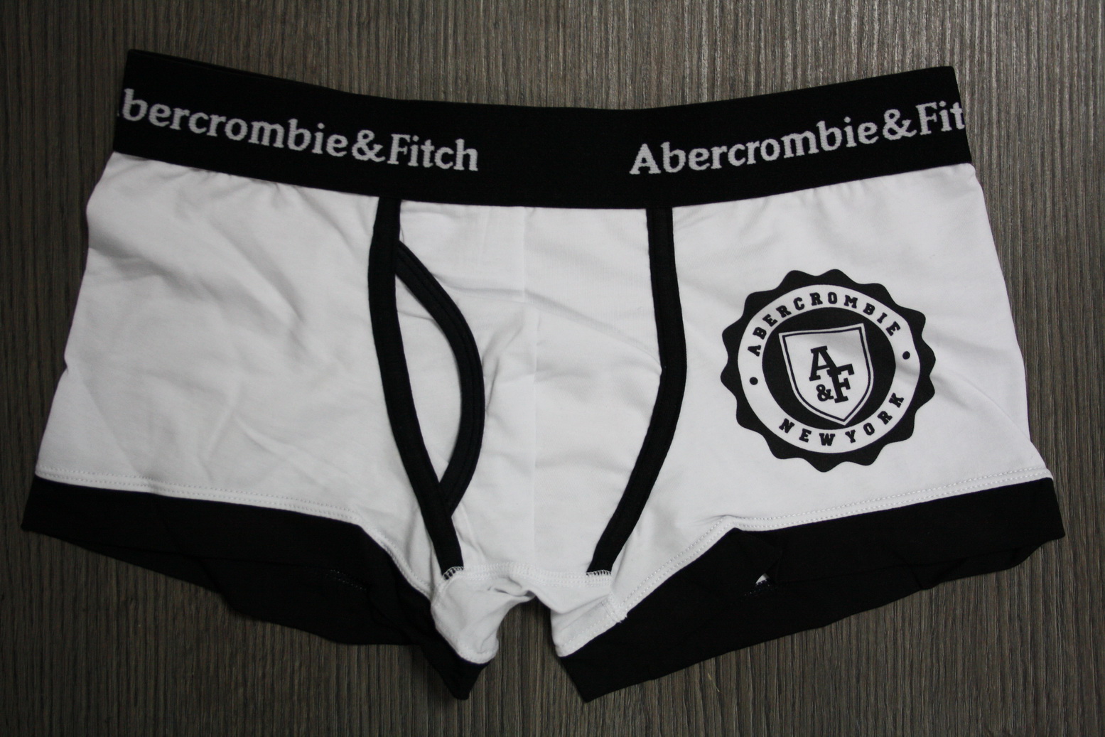 Мужские трусы боксеры белые Abercrombie & Fitch New фото 3