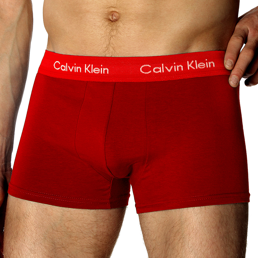 Мужские боксеры Calvin Klein 365 Красные NEW фото 1