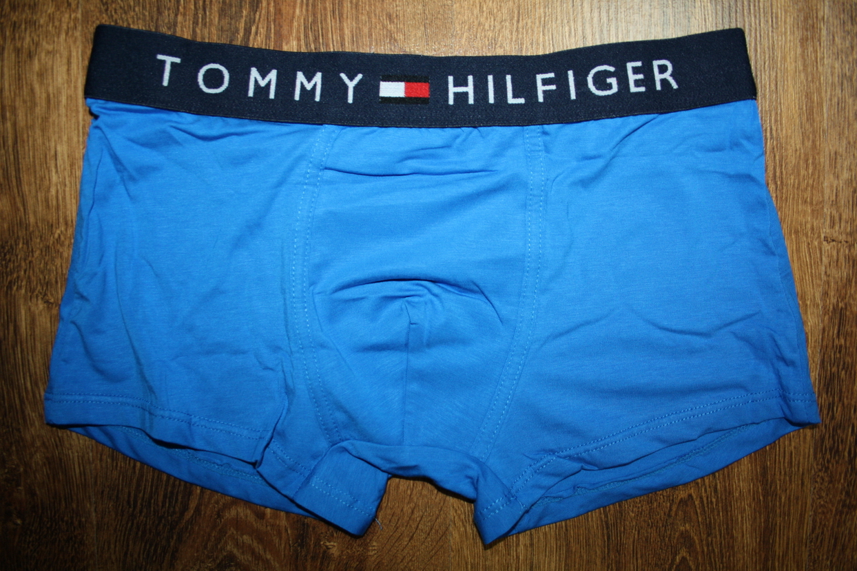 Мужские боксеры Tommy Hilfiger NEW синие фото 4