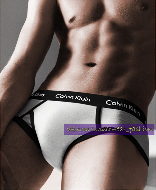 Мужские трусы брифы Calvin Klein 365 White Black Brief фото 2