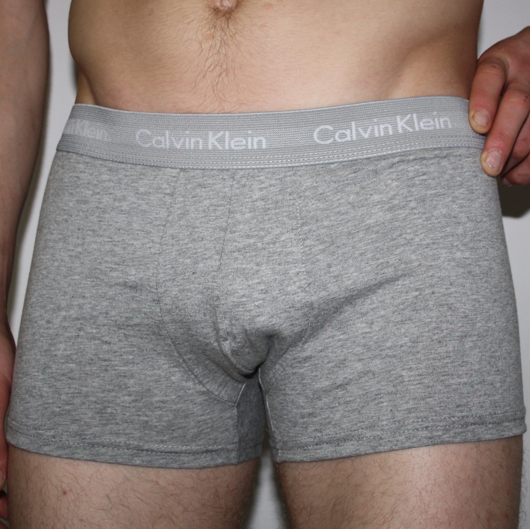 Мужские боксеры Calvin Klein 365 серые NEW фото 2
