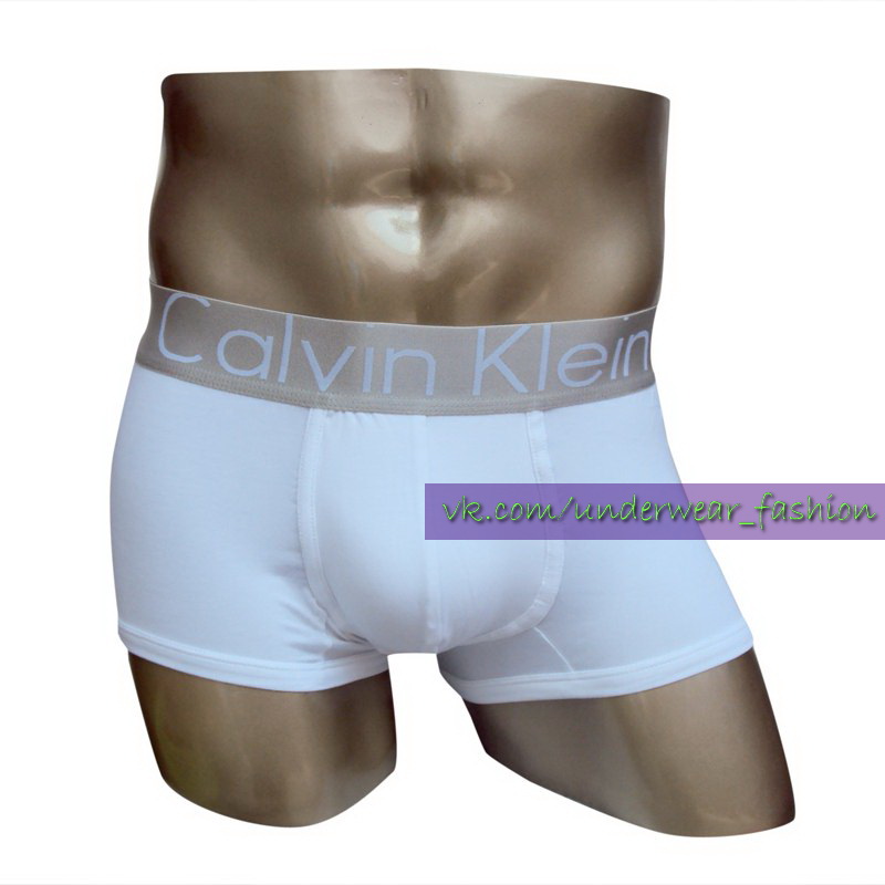 Мужские боксеры Calvin Klein Boxer Steel White фото 3