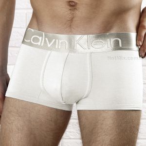 undefined Мужские боксеры Calvin Klein Boxer Steel White undefined
