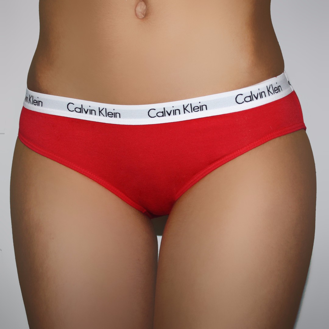 Женские трусики красные Calvin Klein NEW фото 3