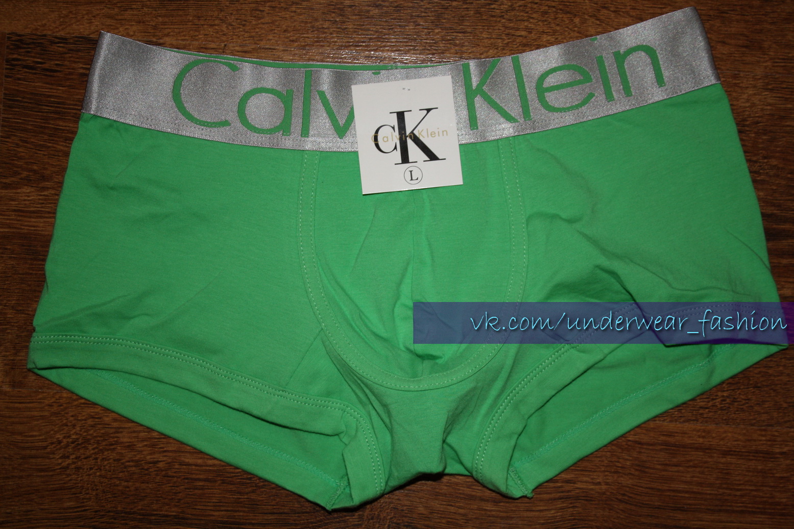 Мужские боксеры Calvin Klein Boxer Steel Green фото 3