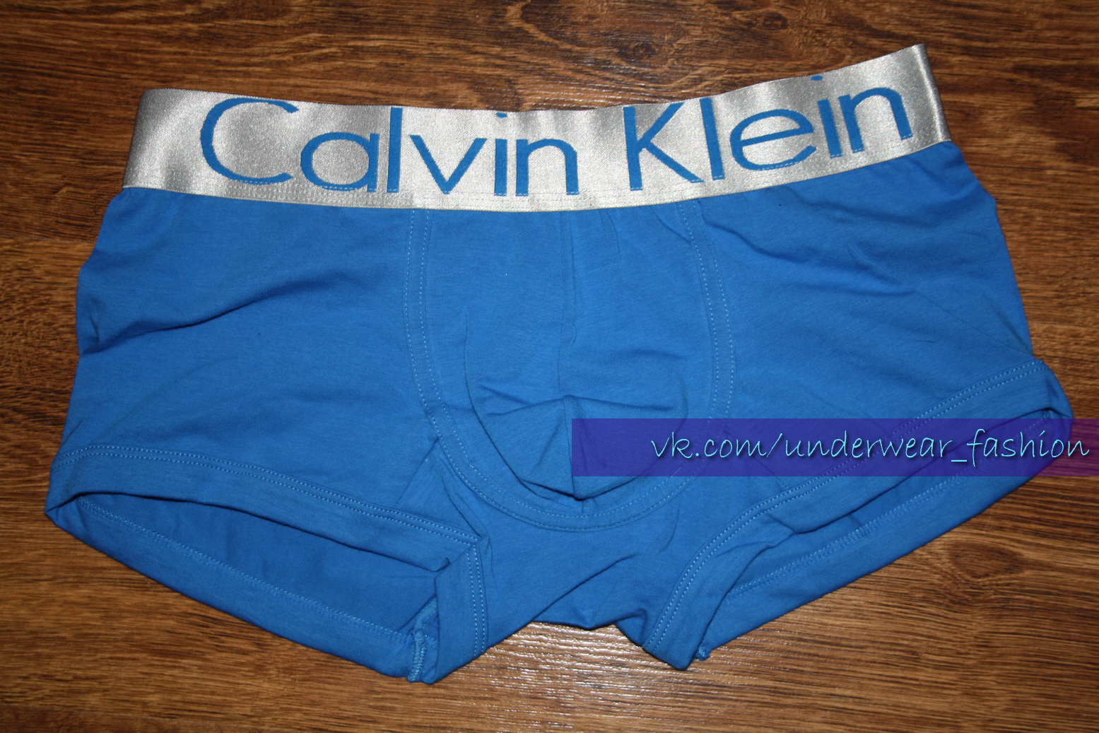 Мужские боксеры Calvin Klein Boxer Steel Blue фото 3