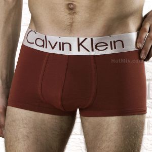 undefined Мужские боксеры Calvin Klein Boxer Steel Brown undefined