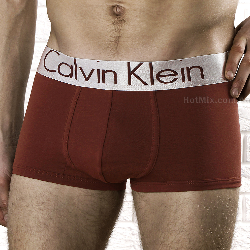 Мужские боксеры Calvin Klein Boxer Steel Brown фото 1