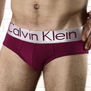 undefined Мужские трусы брифы Calvin Klein Brief Steel Purple undefined