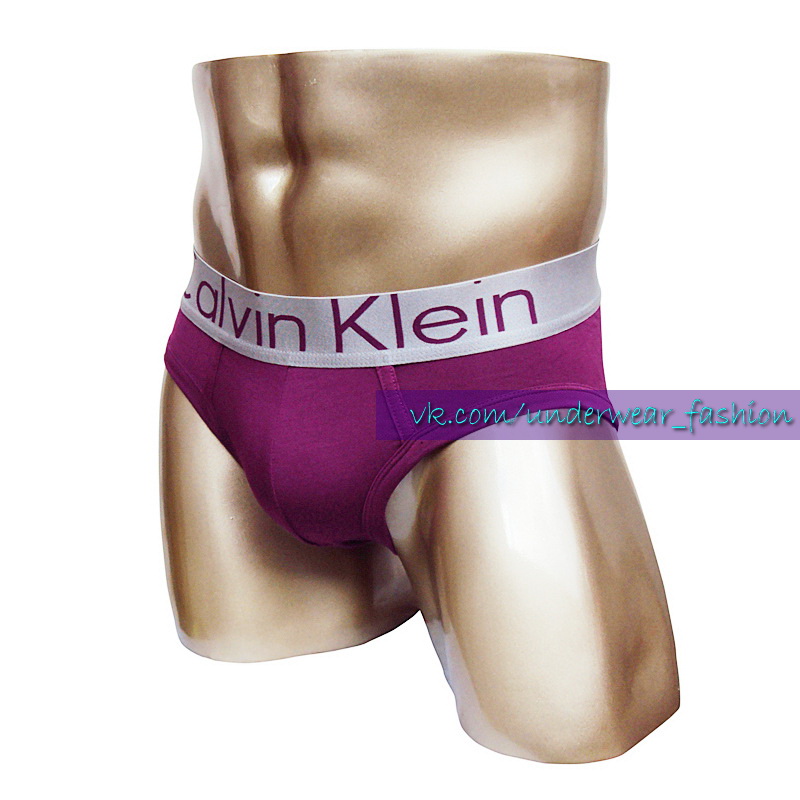 Мужские трусы брифы Calvin Klein Brief Steel Purple фото 3