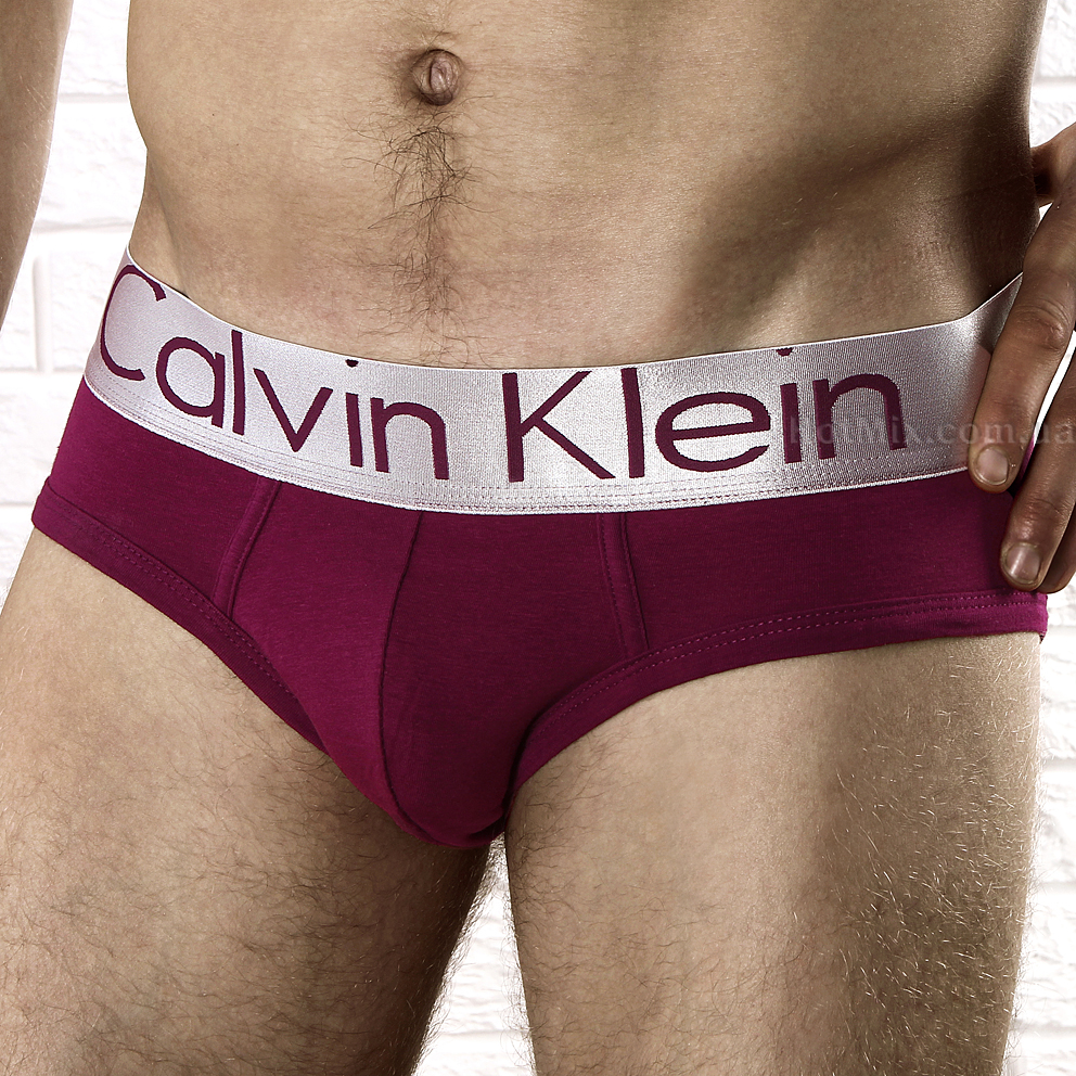 Мужские трусы брифы Calvin Klein Brief Steel Purple фото 1