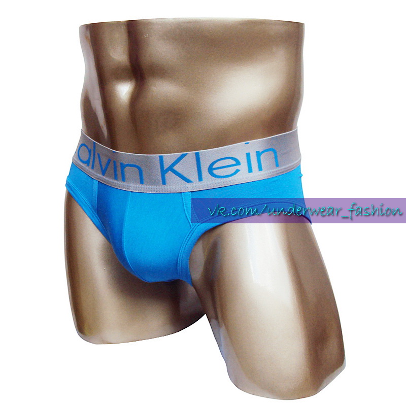 Мужские трусы брифы Calvin Klein Brief Steel Blue фото 3