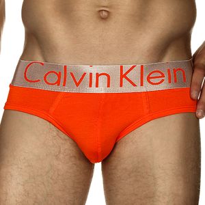undefined Мужские трусы брифы Calvin Klein Brief Steel Orange undefined