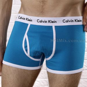 undefined Мужские боксеры Calvin Klein 365 Синие белый кант undefined