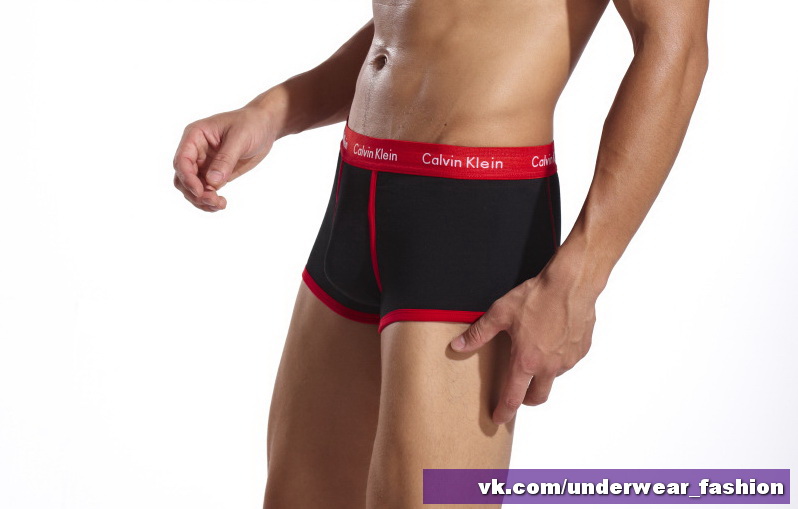 Мужские боксеры Calvin Klein 365 Black Red Boxer фото 3