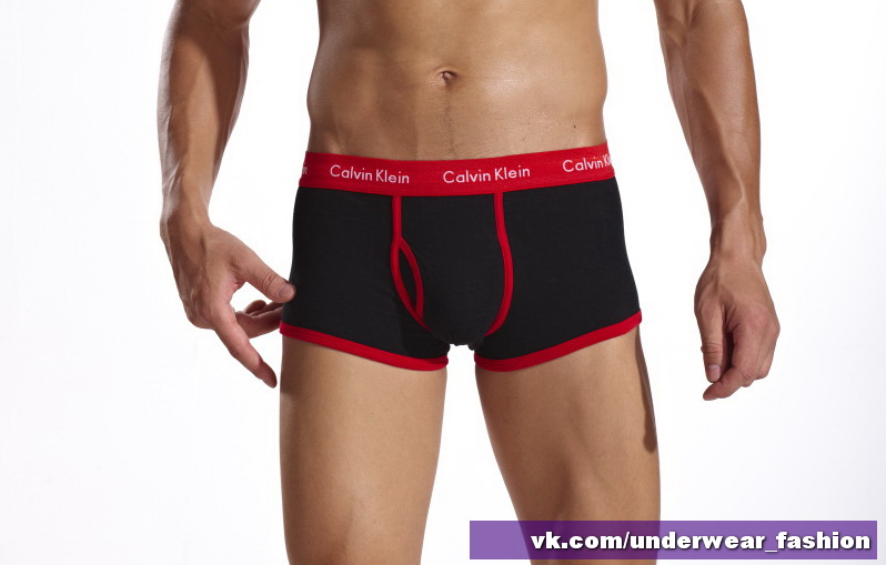 Мужские боксеры Calvin Klein 365 Black Red Boxer фото 2