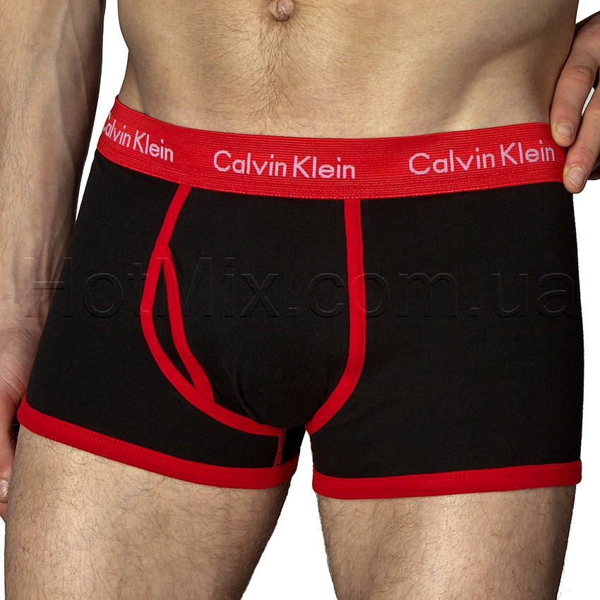 Мужские боксеры Calvin Klein 365 Black Red Boxer фото 1