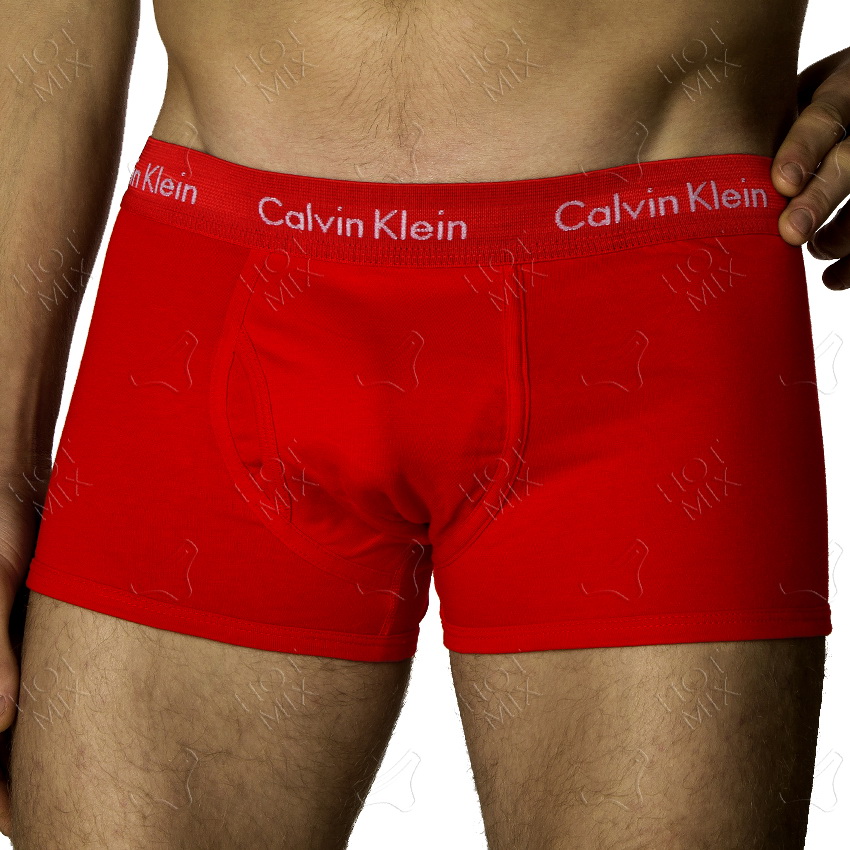 Мужские боксеры Calvin Klein 365 Красные красный кант фото 1