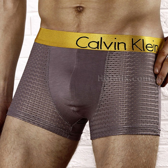 Комплект белья боксеры/хипсы Calvin Klein 5шт Дышащие фото 4
